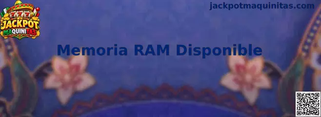 Memoria RAM Disponible para juegos digitales