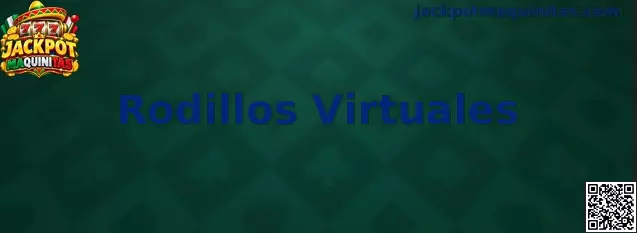Representación de rodillos virtuales con símbolos digitales en una interfaz de maquinita