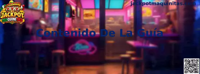 Contenido de la guía de Jackpot Maquinitas para consultar pasos de acceso seguro y opciones de entretenimiento