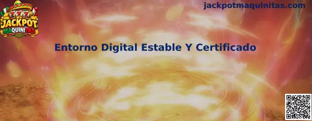 Representación de un entorno digital estable con conexión segura, controles técnicos y juegos de demostración